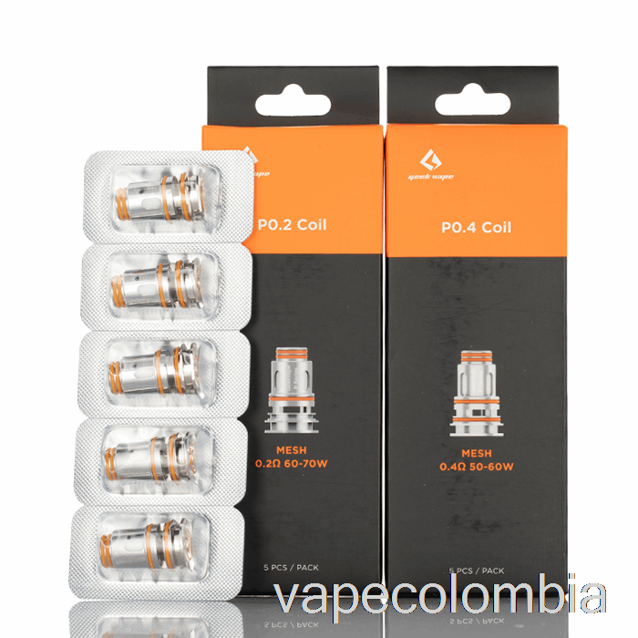 Bobinas De Repuesto Vape Recargable Geek Vape P Bobinas De Malla De 0.5ohm